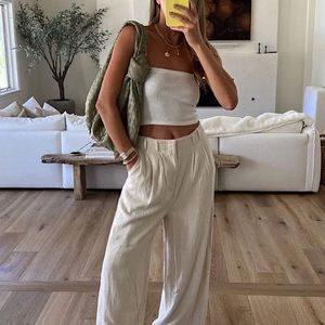 Z Supply Farah Pant in Sandstone